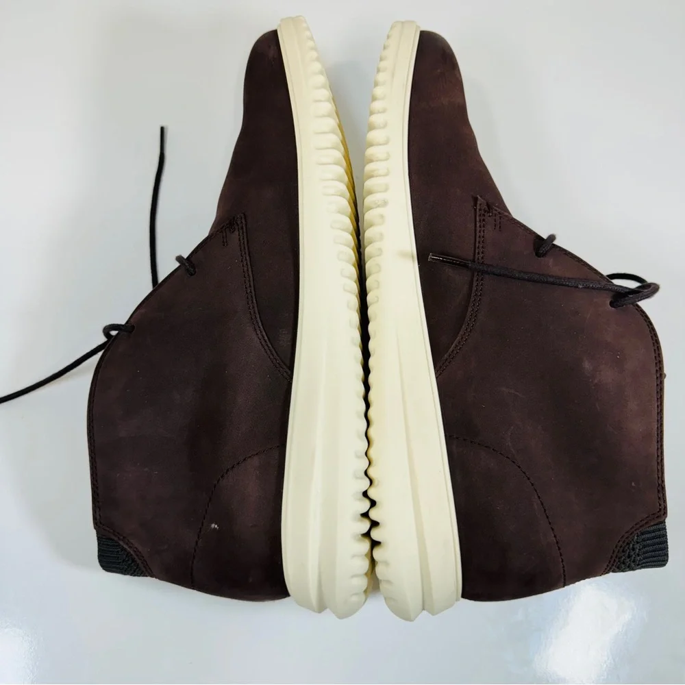 COLE HAAN‎ - MENS GRAND+ CHUKKA BOOTS Dk Chocolate Size 10.5